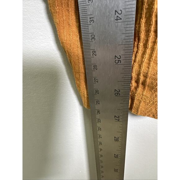 Sundance Tank Top Womens M Yellow Gold Lace Embroidered Adjustable Babydoll Boho - Picture 6 of 7